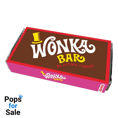 Wonka Playing Cards Willy Wonka Bar Premium