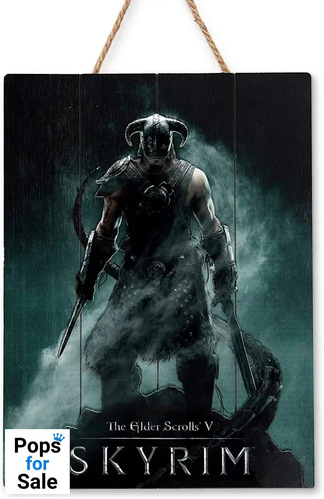 WoodArts 3D Print Dragonborn - The Elder Scrolls V: Skyrim Merchandise