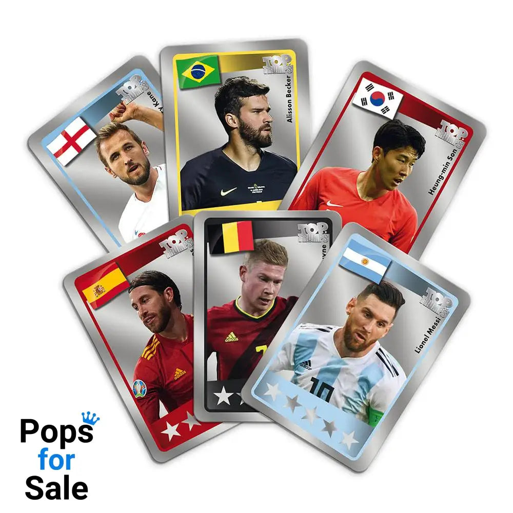 World Football Stars Top Trumps Match The Crazy Cube Game