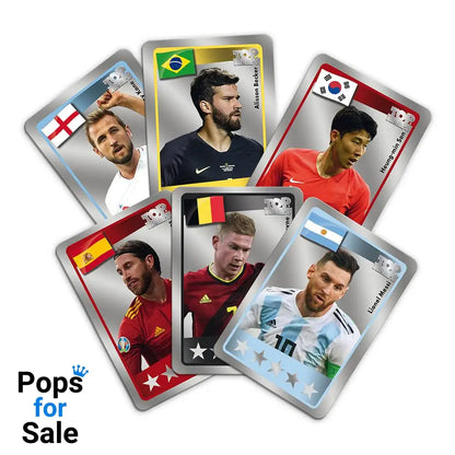 World Football Stars Top Trumps Match The Crazy Cube Game
