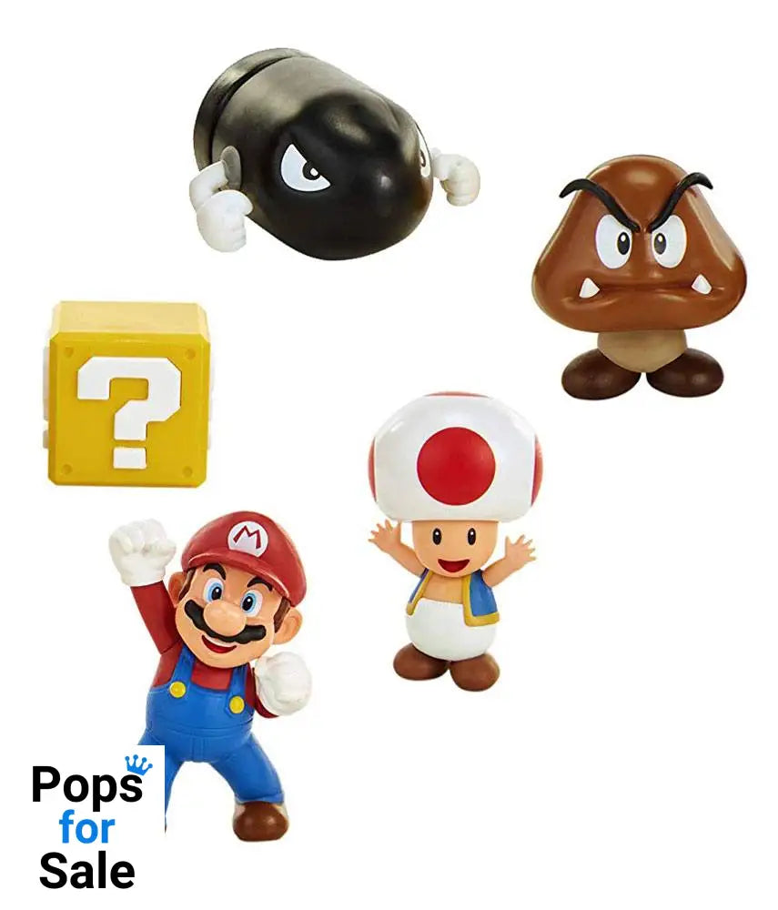 World of Nintendo Mini Figure 5-Pack New Super Mario Bros. U Acorn Plains 6 cm