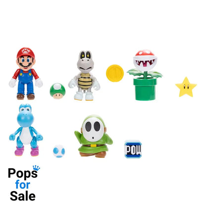 World of Nintendo Mini Figure Super Mario Wave 40 10 cm Assortment (5)