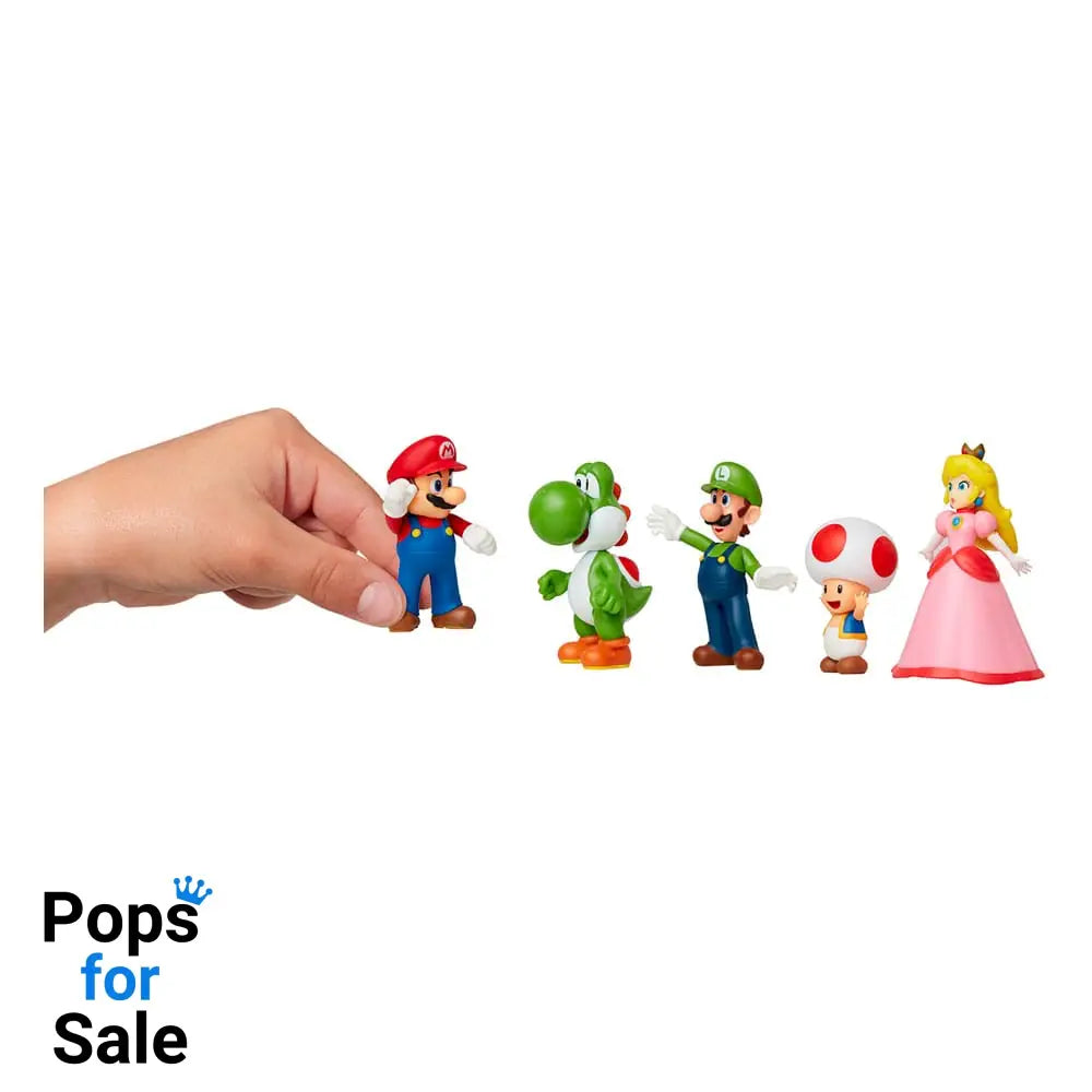 World of Nintendo Super Mario & Friends Figures 5-piece box set Exclusive