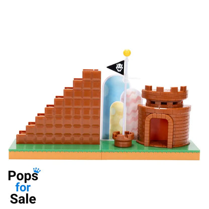 World of Nintendo Super Mario Mini Figure Playset End Level