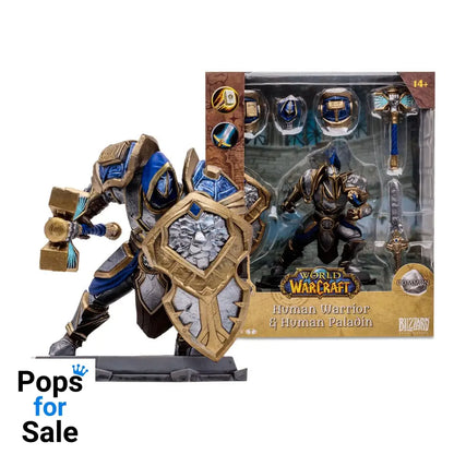 World of Warcraft Action Figure Human: Paladin / Warrior 15 cm Action figures