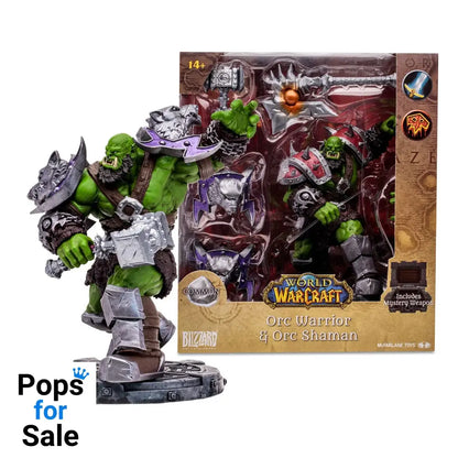 World of Warcraft Action Figure Orc: Shaman / Warrior 15 cm Action figures