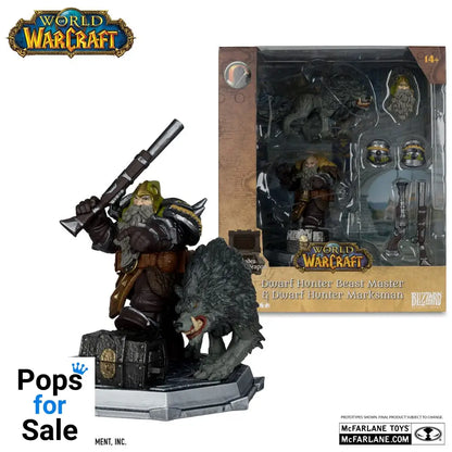 World of Warcraft Action Figures Dwarf Hunter & Pandaren 15 cm Assortment (8)