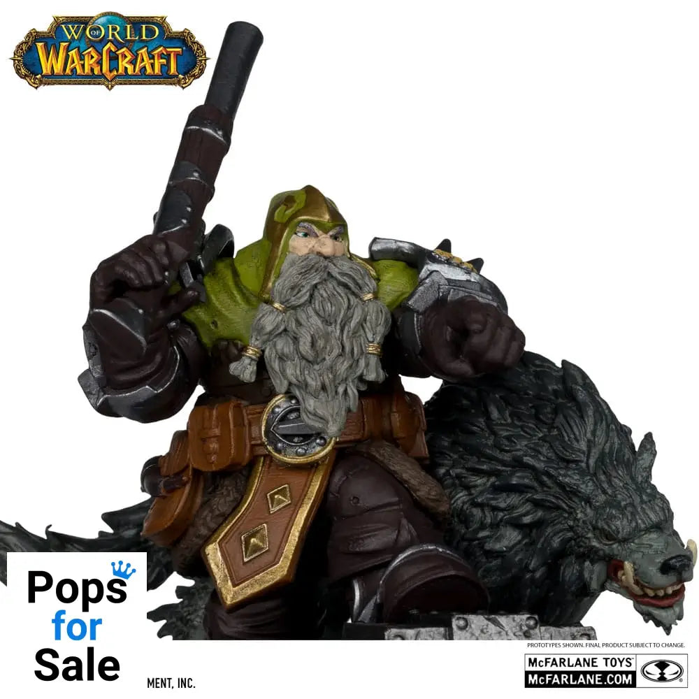 World of Warcraft Action Figures Dwarf Hunter & Pandaren 15 cm Assortment (8)