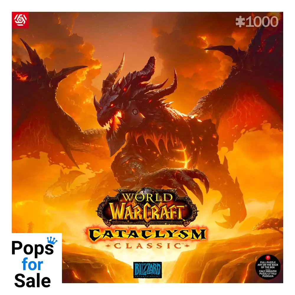 World of Warcraft Gaming Puzzle Cataclysm Classic (1000 pieces) Puzzles