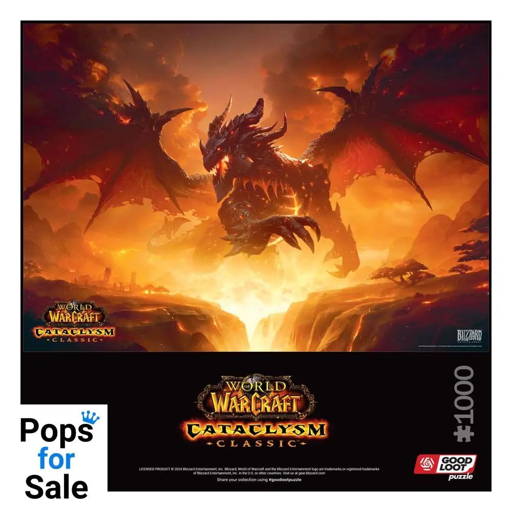 World of Warcraft Gaming Puzzle Cataclysm Classic (1000 pieces)