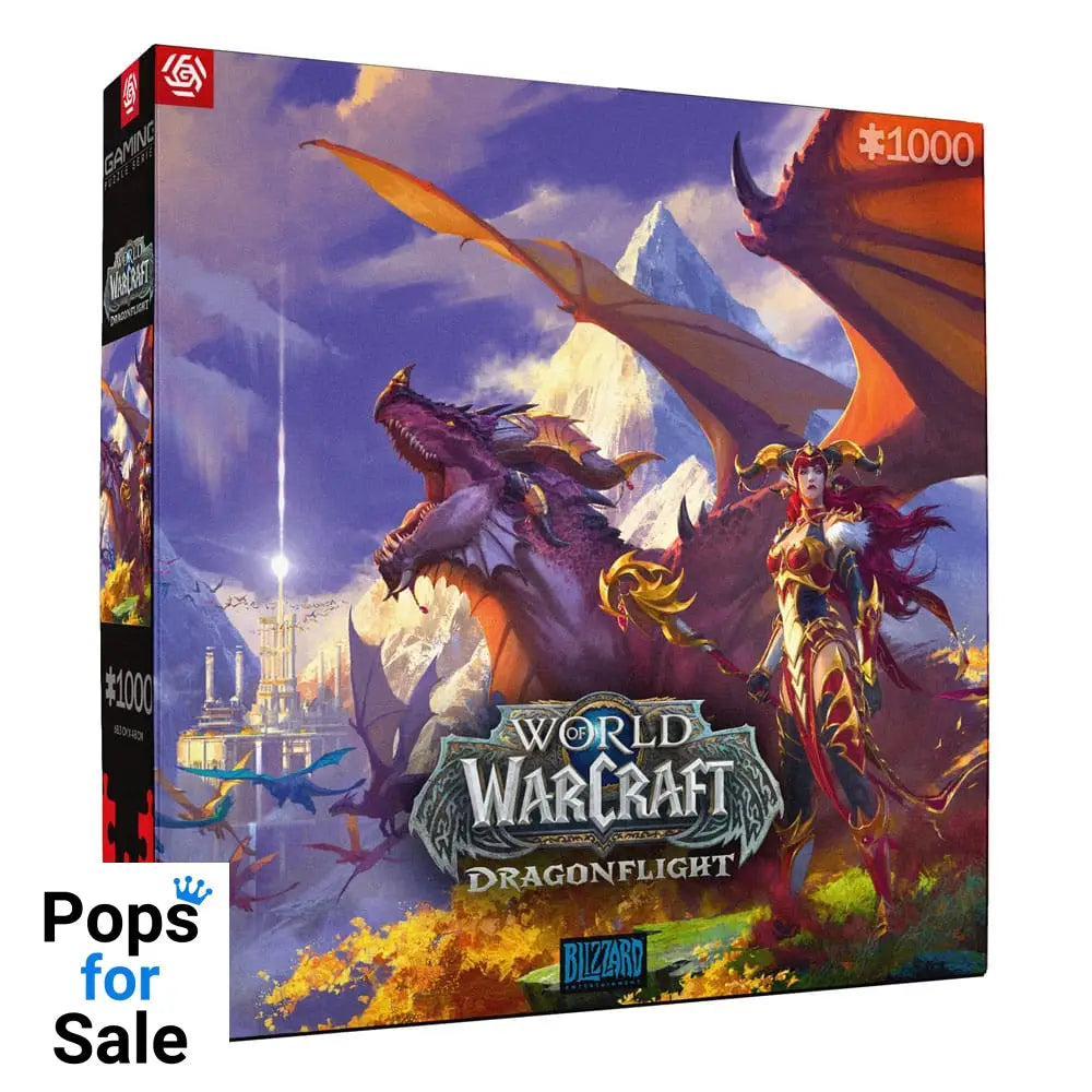 World of Warcraft Gaming Puzzle Dragonflight Alexstrasza (1000 pieces)