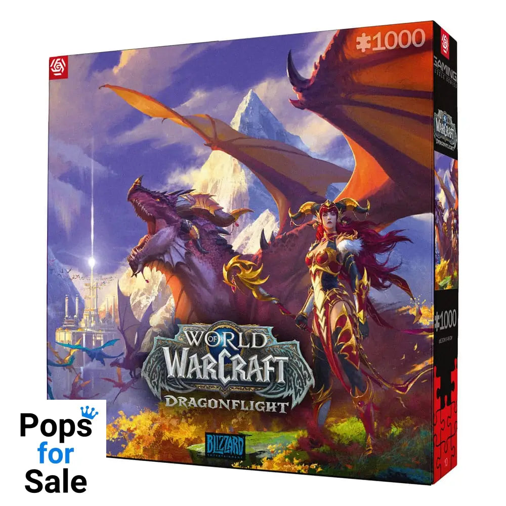 World of Warcraft Gaming Puzzle Dragonflight Alexstrasza (1000 pieces)