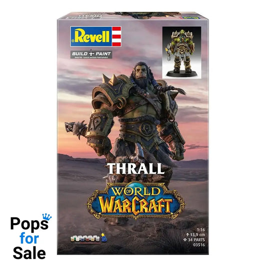 World of Warcraft Model Kit Gift Set 1/16 The Orc Thrall 13 cm Model kits