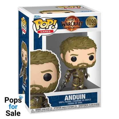 World of Warcraft POP! Games Vinyl Figure Anduin(WW) 9 cm