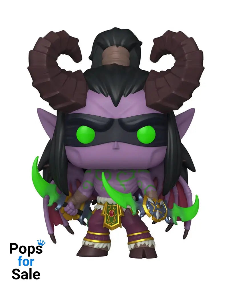 World of Warcraft POP! Games Vinyl Figure Illidan w/CH 9 cm Assortment (6)