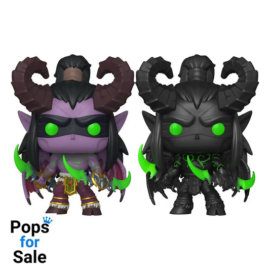 World of Warcraft POP! Games Vinyl Figure Illidan w/CH 9 cm Assortment (6) Funko POP POP! Figures