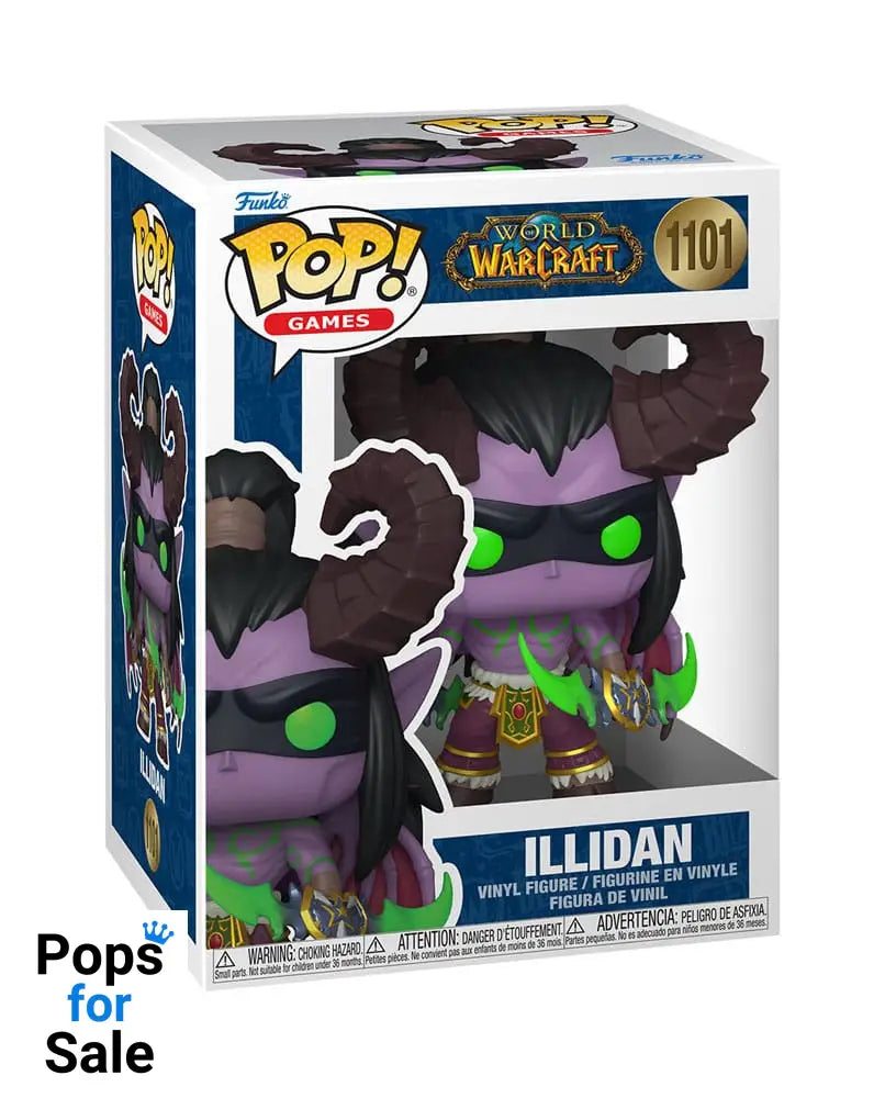 World of Warcraft POP! Games Vinyl Figure Illidan w/CH 9 cm Assortment (6)