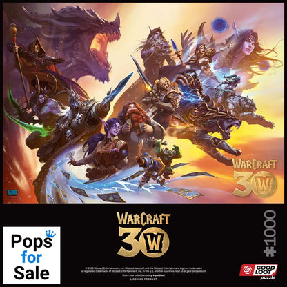 World of Warcraft Puzzle 30th Anniversary (1000 pieces)