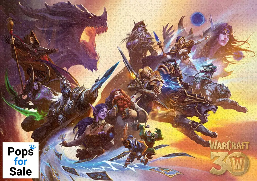World of Warcraft Puzzle 30th Anniversary (1000 pieces) Puzzles