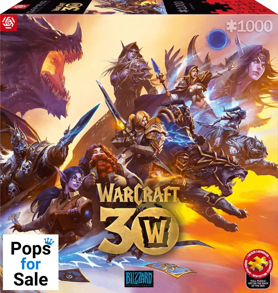 World of Warcraft Puzzle 30th Anniversary (1000 pieces) Puzzles