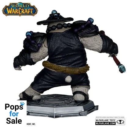 World of Warcraft PVC Statue 2-Pack 1/12 Dwarf Hunter: Beast Master & Pandaren: Monk (Gold Label) 15 cm