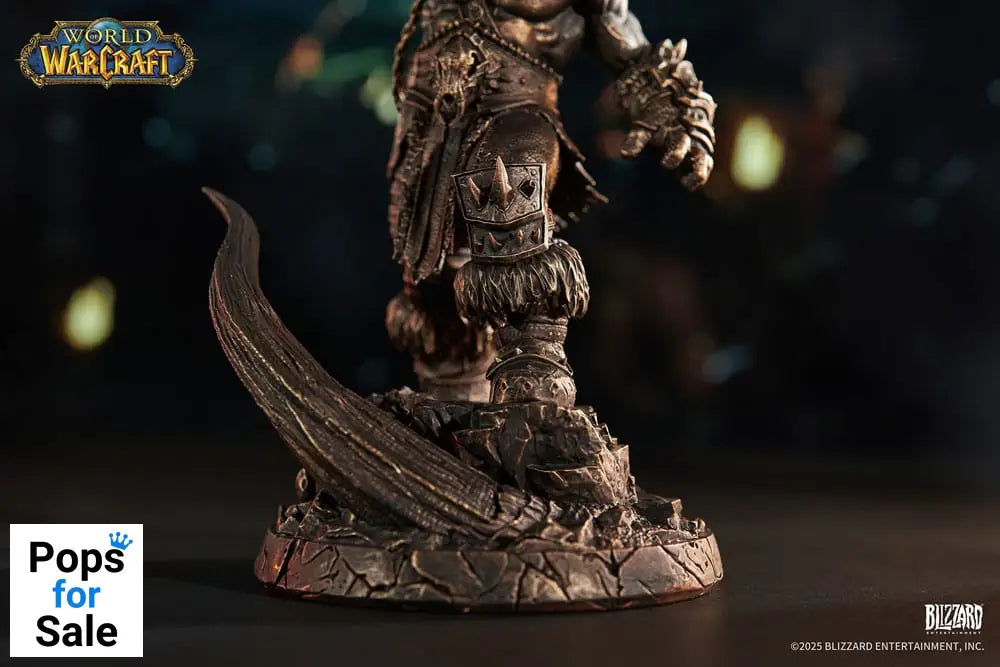 World of Warcraft Statue 1/10 Bronze Coloured Edition Grommash Hellscream 31 cm