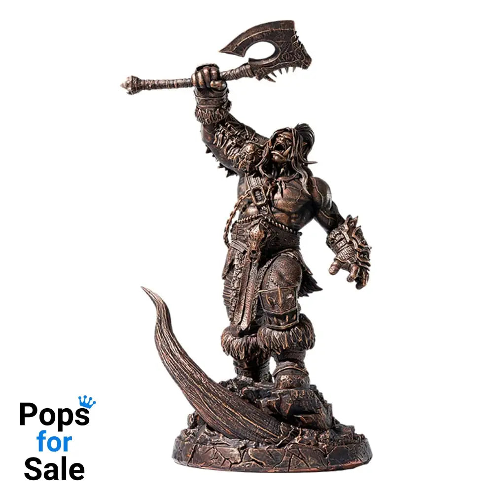 World of Warcraft Statue 1/10 Bronze Coloured Edition Grommash Hellscream 31 cm