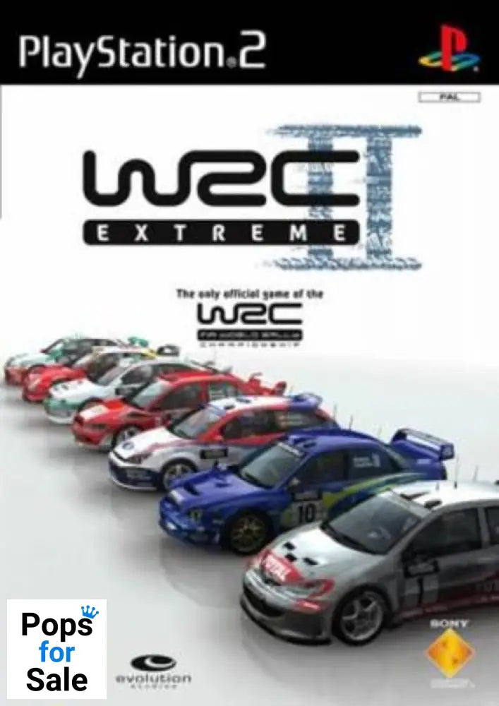 World Rally Championship II Extreme for Playstation 2 (PS2) - [No Manual]