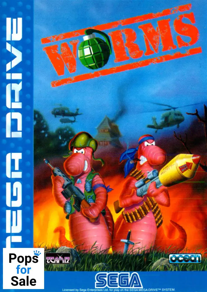 Worms for SEGA Mega Drive [Just Cartridge]