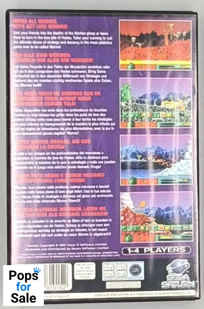 Worms for SEGA Saturn