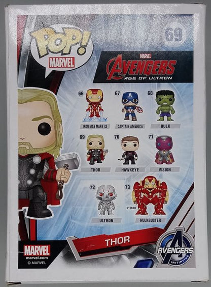 69 Thor - Marvel Avengers Age Of Ultron - Box Damaged Funko POP
