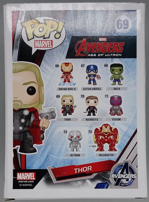 69 Thor - Marvel Avengers Age Of Ultron - Box Damaged Funko POP