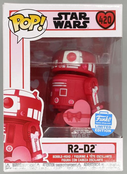 420 R2-D2 (w/ Valentine) - Star Wars Funko POP