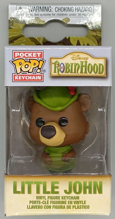 Little John - Funko Keychain - Disney’s Robin Hood Funko POP - Brand New