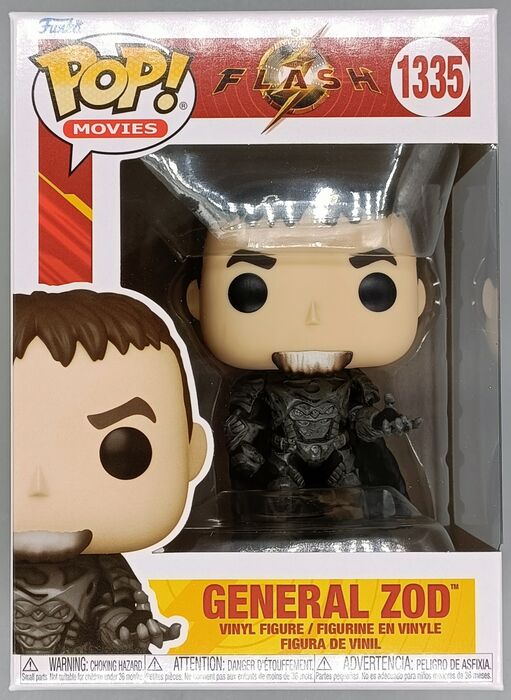 #1335 General Zod - DC The Flash - Brand New Funko POP in Protector