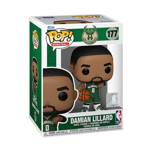 #177 Damian Lillard Milwaukee Bucks NBA Legends Funko POP Preorder