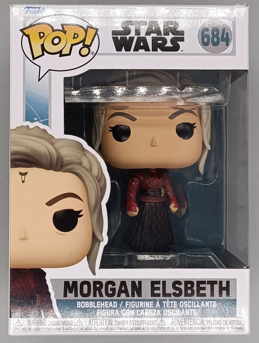 684 Morgan Elsbeth - Star Wars Ahsoka - Funko POP - Box Damaged