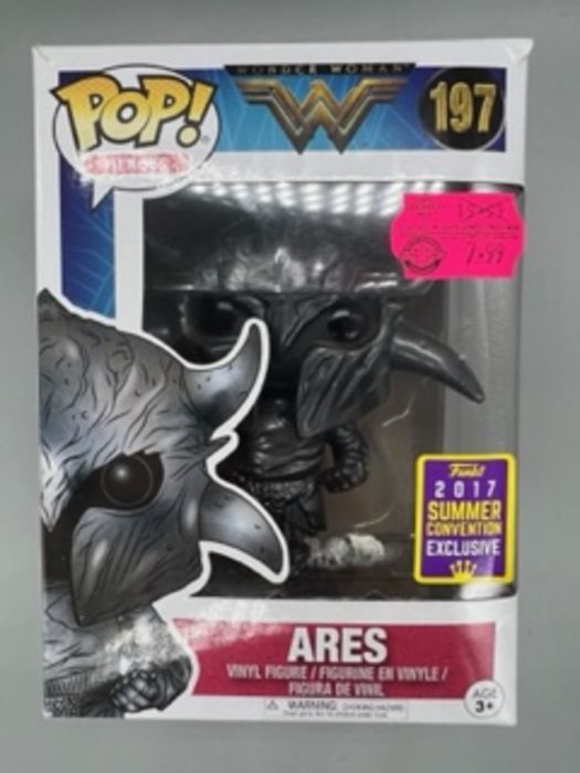 #197 Ares - DC Wonder Woman - 2017 Con - Box Damaged Funko POP