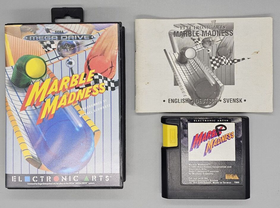 Marble Madness for Sega Mega Drive (MD)