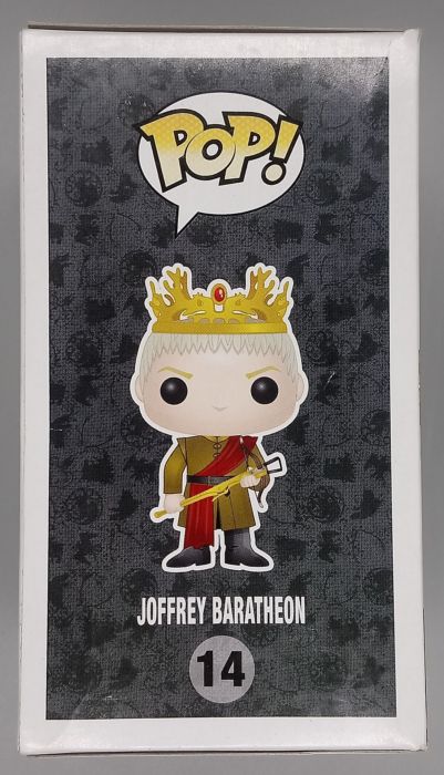 #14 Joffrey Baratheon - Game of Thrones - Box Damaged Funko POP