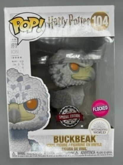 104 Buckbeak - Flocked (Gold Eyes) Harry Potter Box Damaged Funko POP