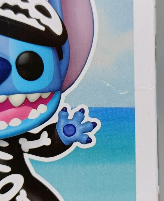 1234 Skeleton Stitch - Glow Chase - Disney Lilo & Stitch - Box Damaged Funko POP