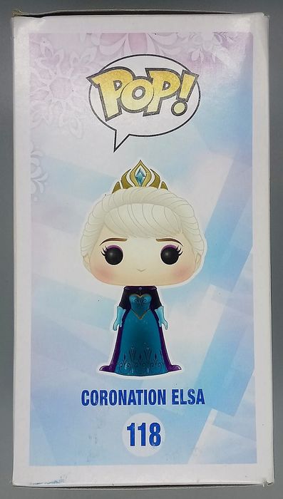#118 Coronation Elsa - Disney Frozen - BOX DAMAGE
