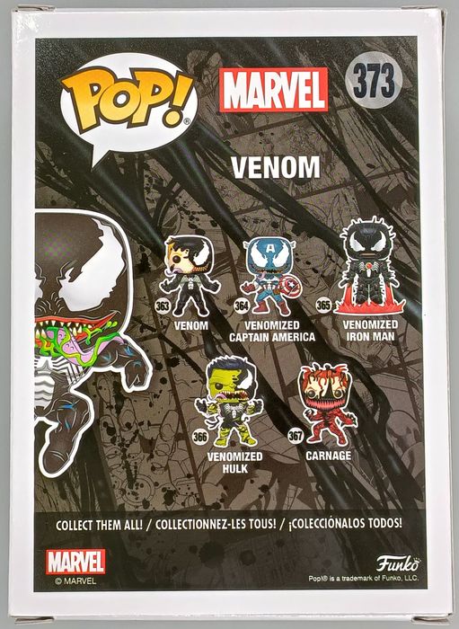 #373 Venom (Leaping) - Marvel MCC Funko POP