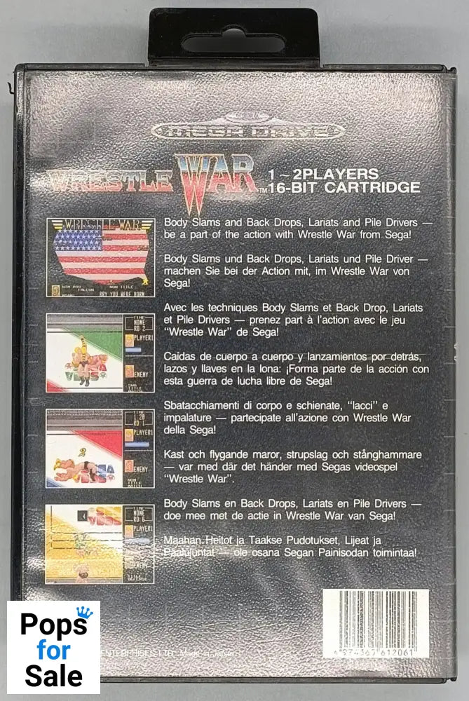 Wrestle War for Sega Mega Drive (MD)