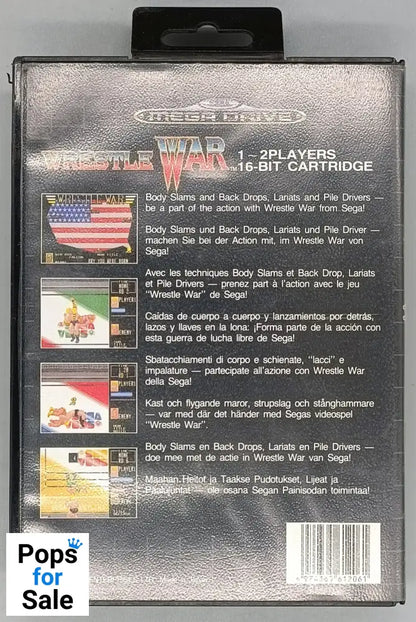 Wrestle War for Sega Mega Drive (MD)
