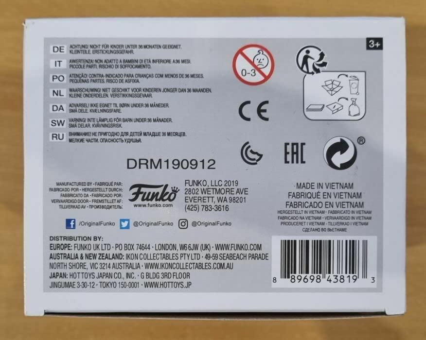 372 Todoroki  Metallic Animation My Hero Academia Funko POP - Box Damaged