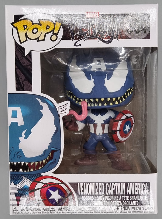 #364 Venomized Captain America - Marvel Venom Funko POP