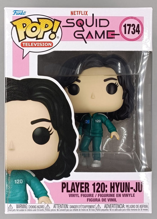 #1734 Player 120 - Squid Game Funko POP - Brand New