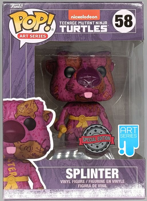 #58 Splinter - Art Series - Teenage Mutant Ninja Turtles Funko POP